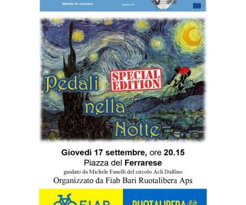 pedali nella notte edizione special